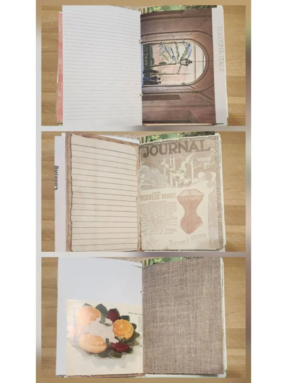 Handmade junk journal